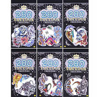 Від 24 шт. Книжка А6 "Тattoo"   280 штук 5 аркушів  купити дешево оптом в інтернет-магазині