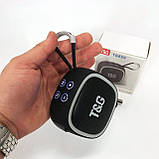Портативна Bluetooth-колонка TG659 з ремінцем, Bluetooth колонка для вулиці. Колір: чорний, фото 2