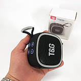 Портативна Bluetooth-колонка TG659 з ремінцем, Bluetooth колонка для вулиці. Колір: чорний, фото 8