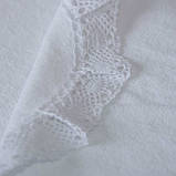 Крижма "Сонечко-4" подвійна махра 80*90 см Betis Білий, фото 3