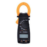 Токові кліщі мультиметр VC3266 L+ тестер, Мультиметр для дому, Хороший мультиметр, Тестер для електрика, фото 3
