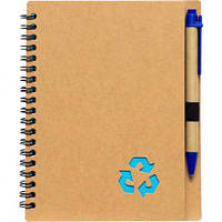 Від 2 шт. Блокнот В6 на спіралі 64ар. з ручкою JX004/006  купити дешево оптом в інтернет-магазині