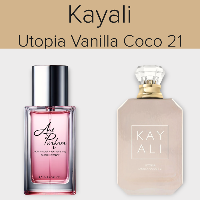 Парфуми INTENSE 15мл. Аромат схожий з Kayali Utopia Vanilla Coco 21, фото 1