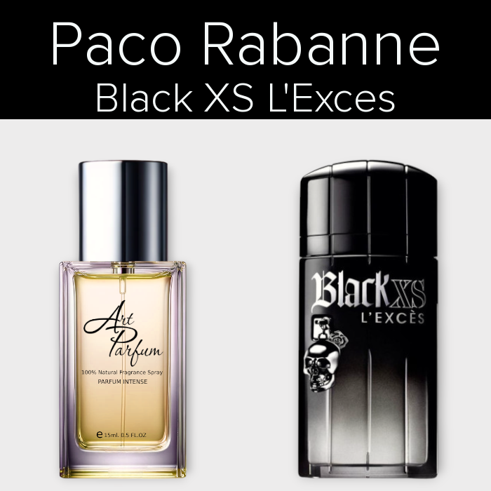 Парфуми INTENSE 15мл. Аромат схожий з Paco Rabanne Black XS L'Exces