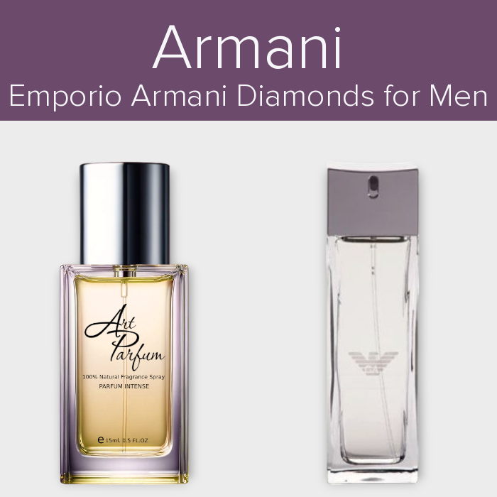 Парфуми INTENSE 15мл. Аромат схожий з Armani Emporio Armani Diamonds for Men