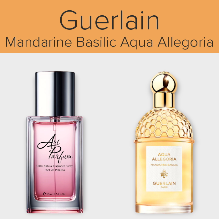Парфуми INTENSE 15мл. Аромат схожий з Guerlain Mandarine Basilic Aqua Allegoria, фото 1