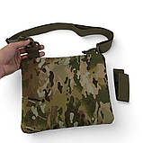 Чоловіча тактична сумка барсетка, Рюкзак чоловічий військовий тактичний, Нагрудна сумка кобура, фото 7