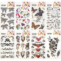 Від 10 шт. Татуювання "Tattoo"  1020  купити дешево оптом в інтернет-магазині