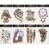 Від 10 шт. Татуювання "Tattoo"  1521  купити дешево оптом в інтернет-магазині