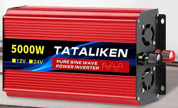 Перетворювач напруги TATALIKEN 5000W 12V на 220V ЧИСТИЙ СИНУС ІНВЕРТОР
