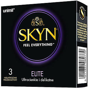 Презервативи Skyn ELITE 3 шт безлатексні ультратонкі
