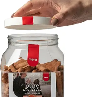 Ласощі для собак MERA good snacks pure sensitive Lach & Reis для чутливих з лососем та рисом 600 г, фото 3