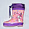 Гумові чоботи для дівчинки, BiKi (код 1651) розміри: 21, фото 3
