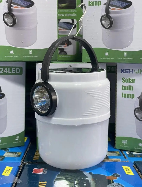 Акумуляторна сонячна лампа та ліхтарик 24LED USB JN-2210T
