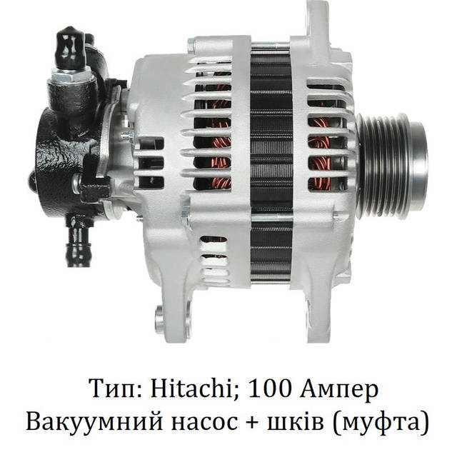 Генератор (новый) для Opel Combo 1.7 cdti [Z17DTH]. 100 Амперный