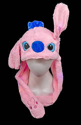 Шапка Стич с подсветкой и двигающимися ушками