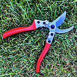 Секатор садовий японський з високовуглецевої сталі SK 5 Profi, фото 4