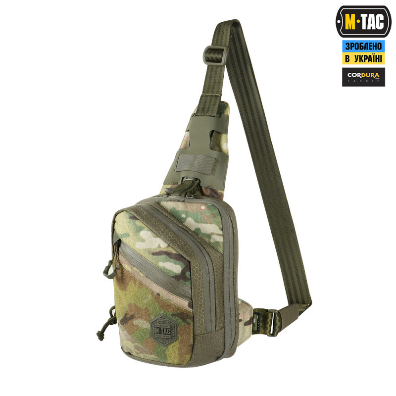 M-Tac сумка Sling Pistol Bag Elite Hex с липучкой Multicam/Ranger Green, фото 1