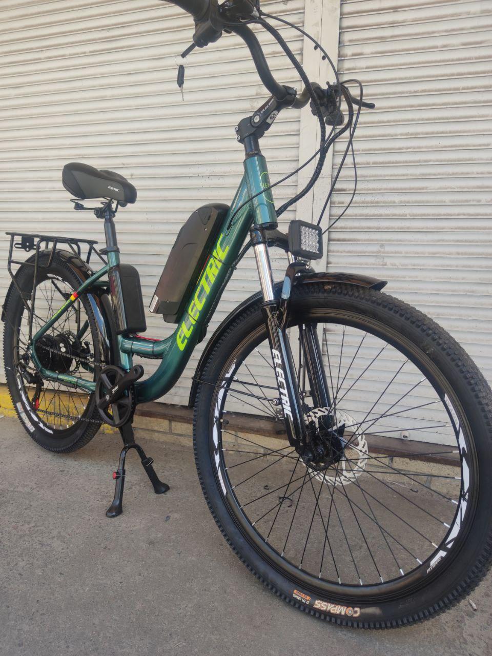 Комфортний Електровелосипед "Electric 26R" 350 W 42 V 13 AH "Neon" Касета 70 км