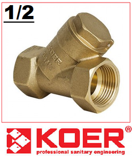 Фільтр грубого очищення KOER 1/2" KR.F01