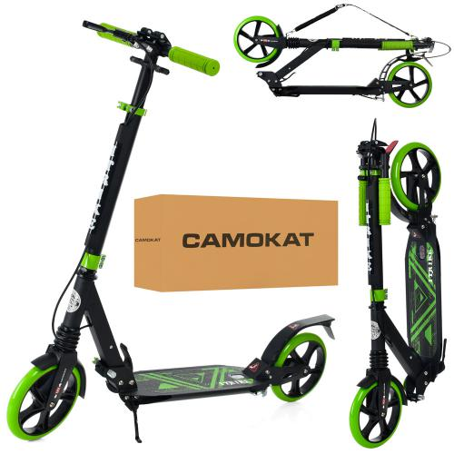 Самокат дорослий складаний ITrike SR 2-018-10-BGR Зелений