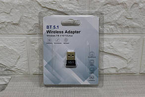 USB Bluetooth адаптер 5.1 BQB 2.4GHz 0-10m Подвійний режим Sem Fio USB 2.0/3.0, фото 3