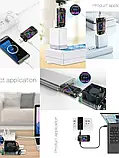 А3 універсальний мультифункціональний цифровий USB тестер вольтметр - амперметр ватметр 3-32В 7А, фото 6