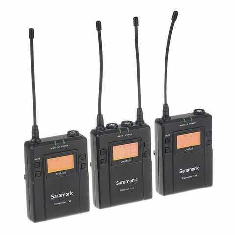 Накамерна радіосистема Saramonic UwMic9 (TX9+TX9+RX9)