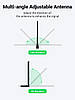 Wi-Fi-адаптер UGREEN USB Wi-Fi адаптер для настільного ПК 6dBi антена 2.4GHz 5GHz (CM496), фото 5