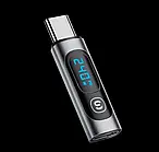 Essager OTG Адаптер Type-C 100 Вт з цифровим дисплеєм потужності