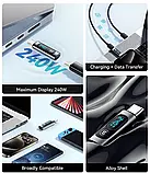 Essager OTG Адаптер Type-C 100 Вт з цифровим дисплеєм потужності, фото 3