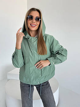 Жіноча молодіжна вітровка на підкладці