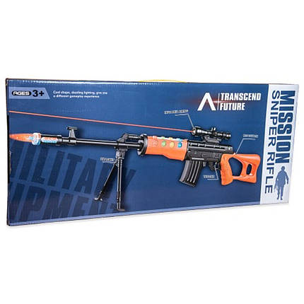 Автомат іграшковий дитячий (світлові ефекти, звукові ефекти) 2388-9, фото 3