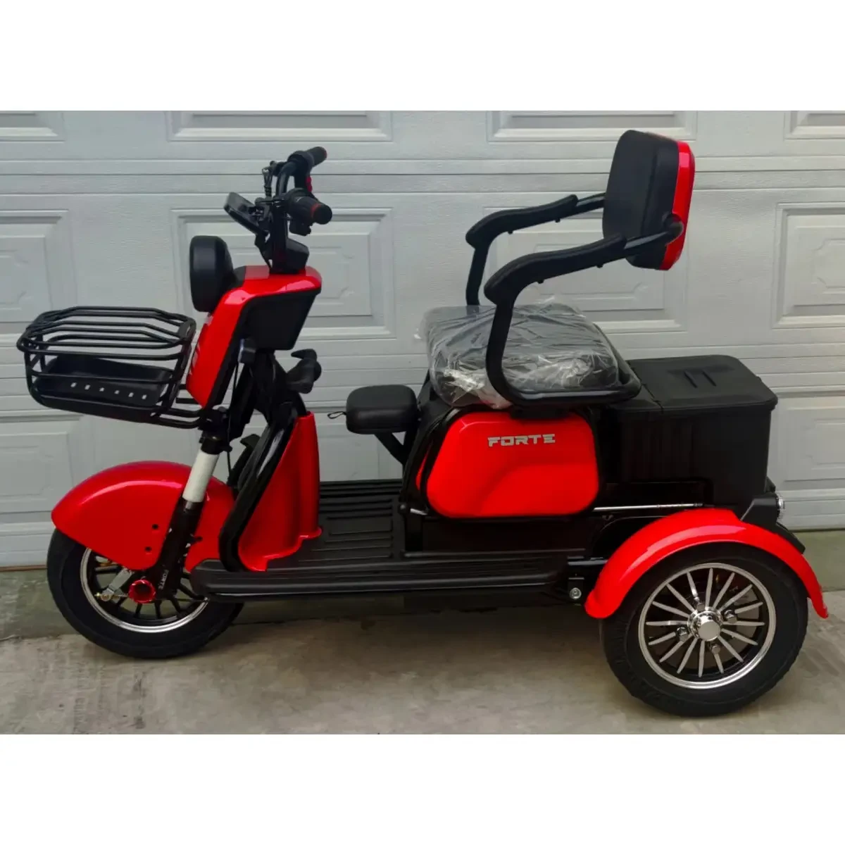 Електротрайк Електроскутер триколісний FORTE FAMILY MAX 800W
