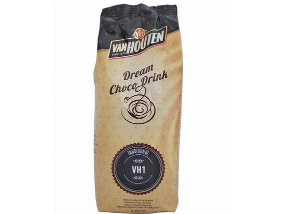 Розчинний питний какао порошок VAN HOUTEN CLASSIC 15%, 1 кг, фото 1
