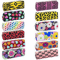 Пенал шкільний "косметичка" "Leader" кольоровий 18,5х6х4см