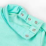 Набір кольору ментол для дитини боді та штани від трьох місяців Єнотики, фото 4
