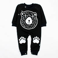Теплий чоловічок для малюків з принтом Медвежа