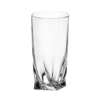 Набір склянок Quadro 350мл 6шт для соку "Crystalite" BOHEMIA