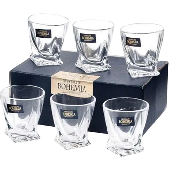 Набір чарок Quadro 55мл 6шт BOHEMIA