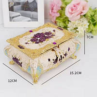 Вінтажная скринька органайзер для ювелірних прикрас та біжетерії