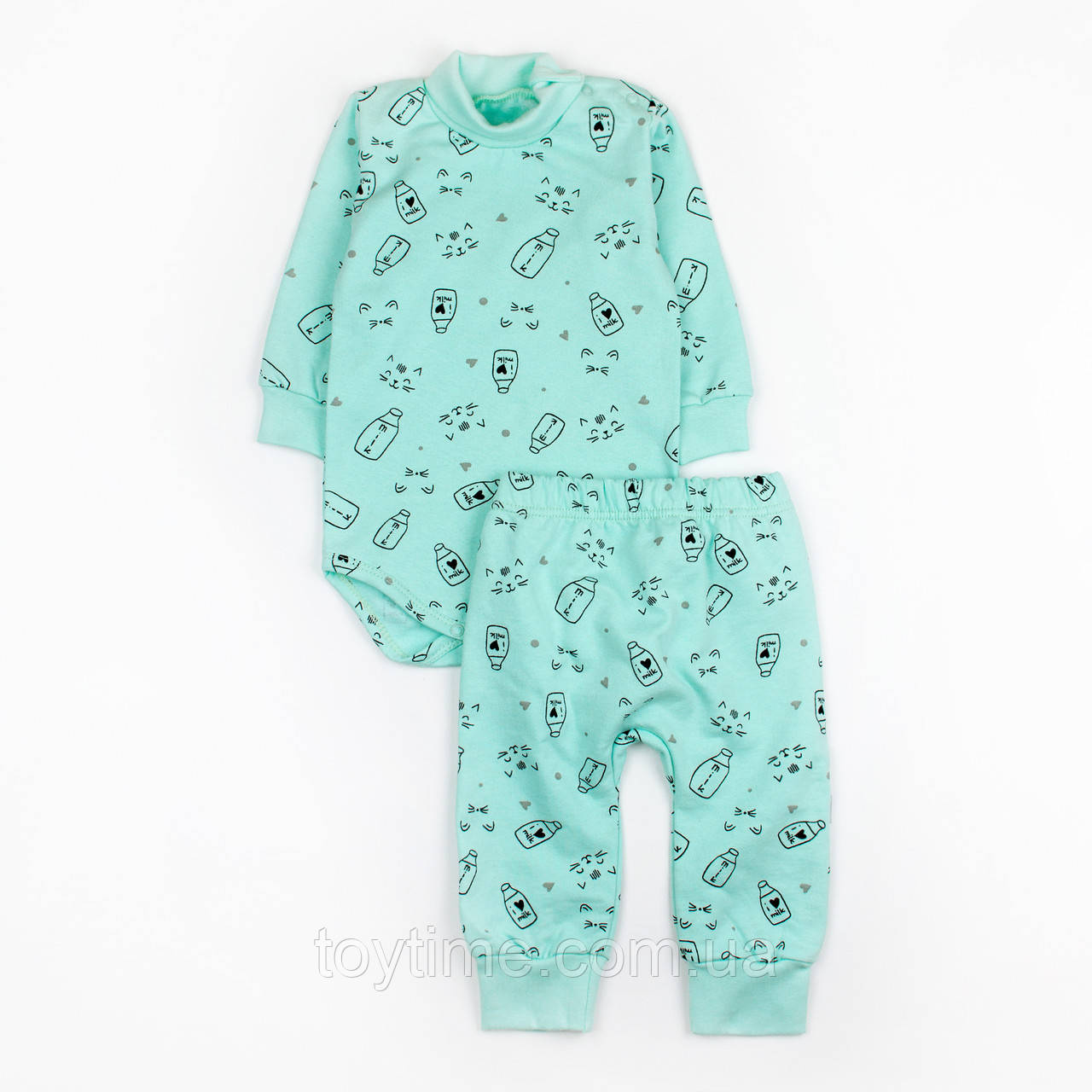 Дитячий костюм боді та штани Milk, фото 1