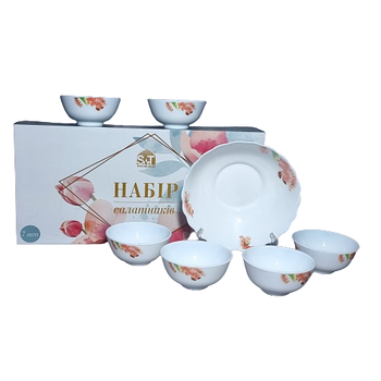 Набір салатників 7 предметів Орхідея Ванда (d20,3см*1шт/d11,4см*6шт) 30056-1307 S&T