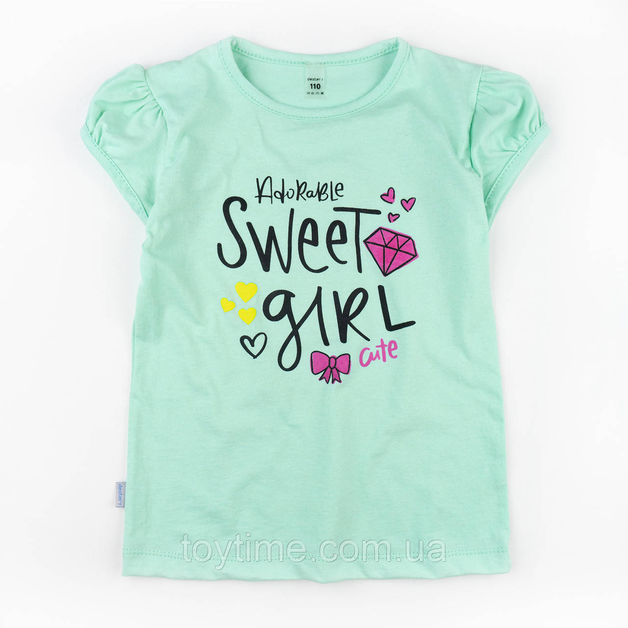 Футболка для дівчинки Sweet girl, фото 1