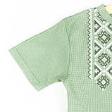 Футболка для хлопчика вафелька Olive, фото 2