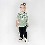 Футболка для хлопчика вафелька Olive, фото 5