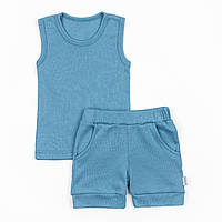 Дитячий комплект на літо блакитний Noodles