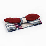 Комплект для дівчинки з трьох предметів в клітинку, фото 4