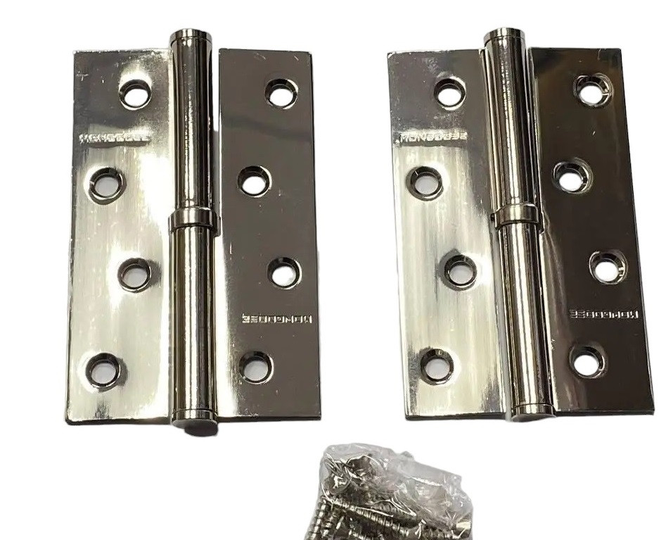 Петлі міжкімнатні Mongoose 100*62,5 CP ліва (пара), фото 1