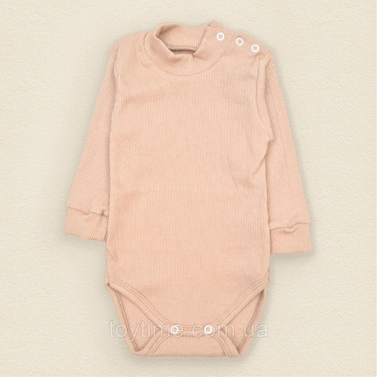 Дитячий боді-сорочок у нейтральному кольорі Beige